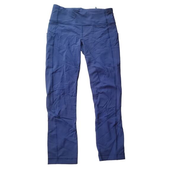 lululemon Pace Rival Crop (22") Leggings Women's Size 4 With Pockets - Picture 2 of 14